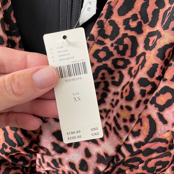 Anthropologie Ranna Gill Floral Cut-Out Midi Dress XS - Picture 5 of 7